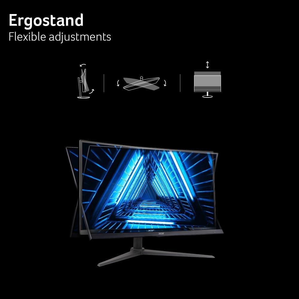 Acer Nitro 27 Inch 1500R Curved Zero-Frame Full HD (1920 x 1080) Gaming Monitor | AMD FreeSync Premium | Up to 280Hz Refresh | 1ms VRB | 1 x Display Port 1.4 and 2 x HDMI 2.0 Ports | XZ270 - Image 7