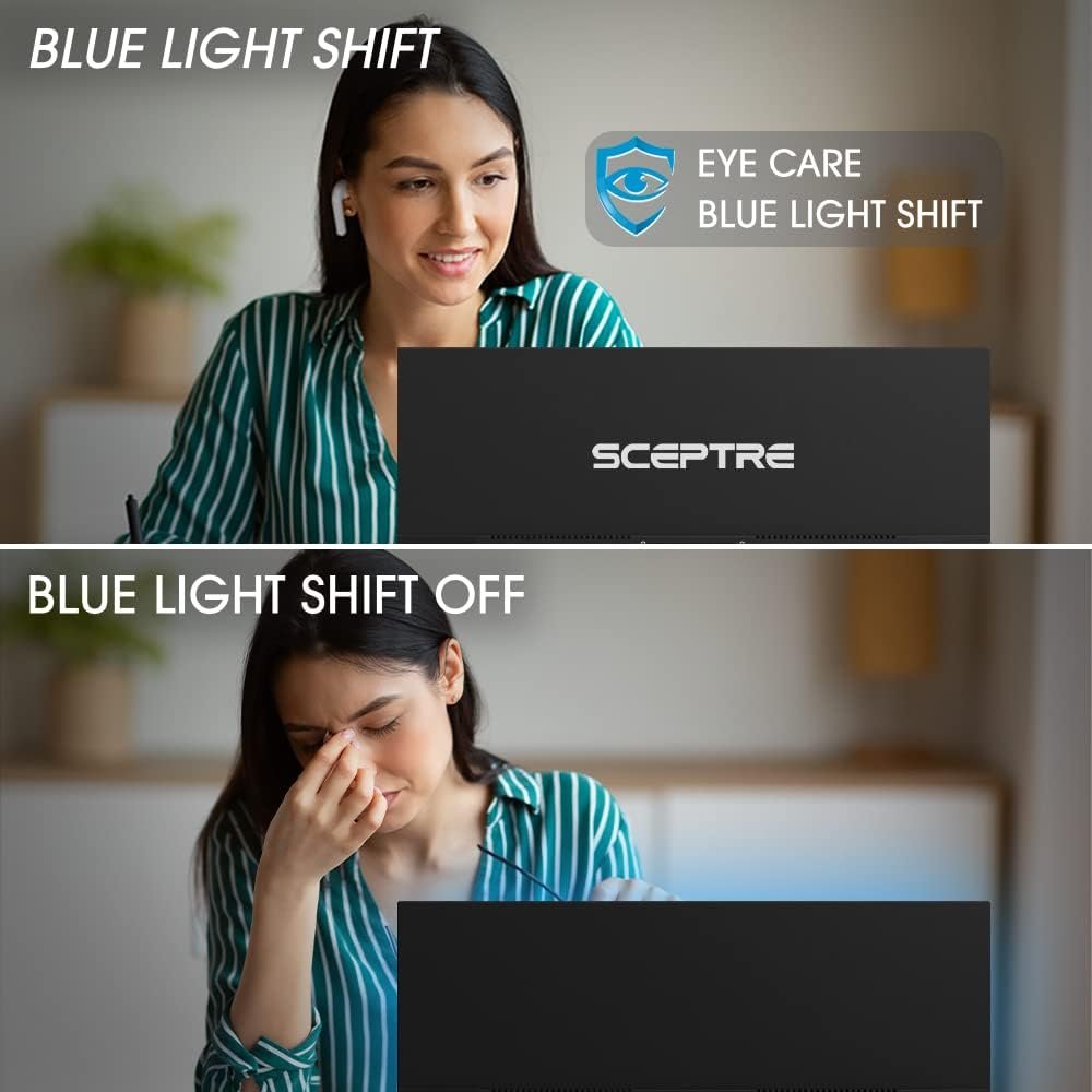 Sceptre 20" 1600x900 75Hz Ultra Thin LED Monitor 2x HDMI VGA Built-in Speakers, Machine Black Wide Viewing Angle 170° (Horizontal) / 160° (Vertical) - Image 6