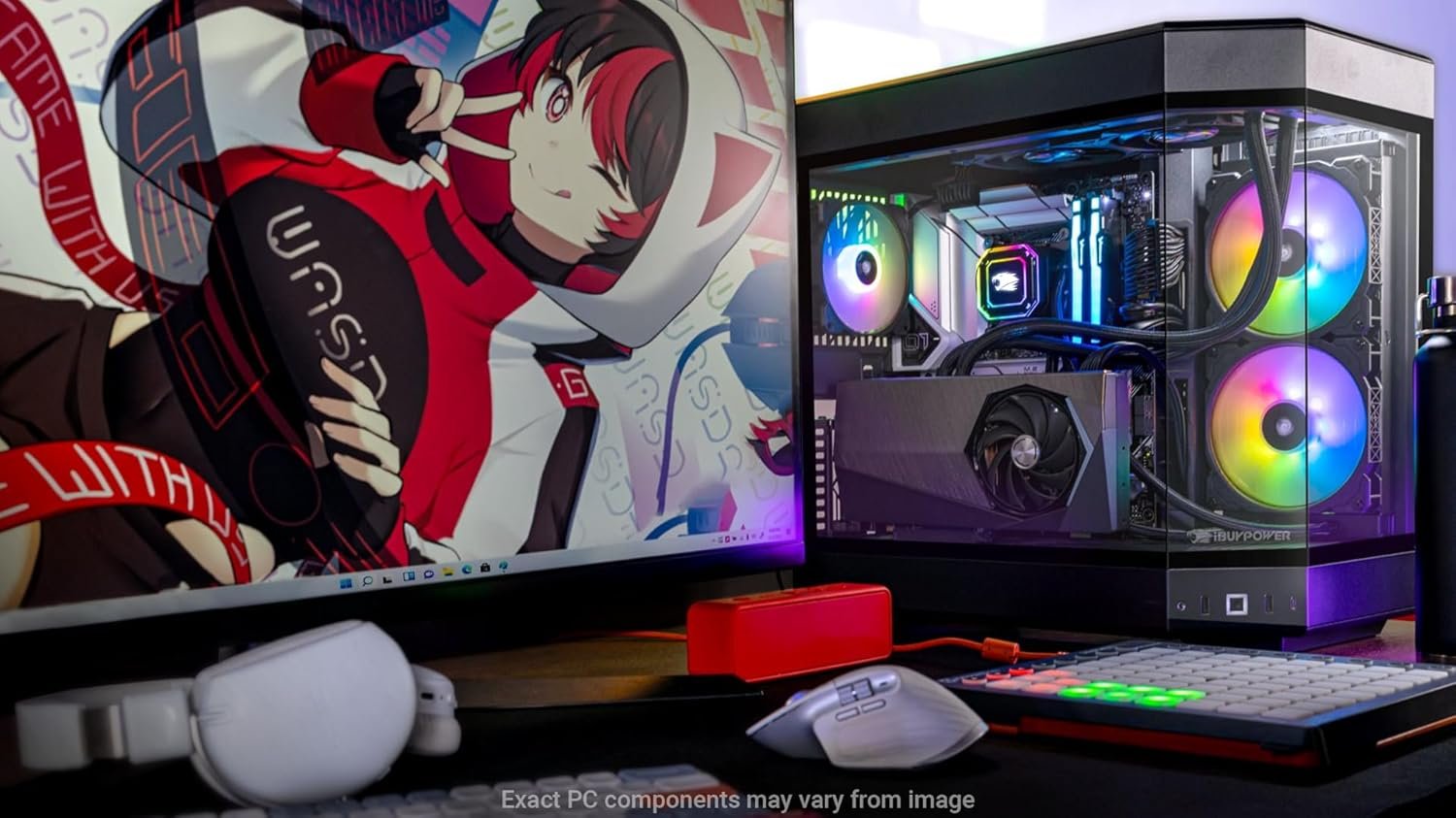 iBUYPOWER Y60 Black Gaming PC Computer Desktop Y60BA9N47TS03 (AMD Ryzen 9 7900X CPU, NVIDIA GeForce RTX 4070 Ti Super 16GB GPU, 32GB DDR5 RGB 5200MHz RAM, 2TB NVMe, WiFi Ready, Windows 11 Home) - Image 10