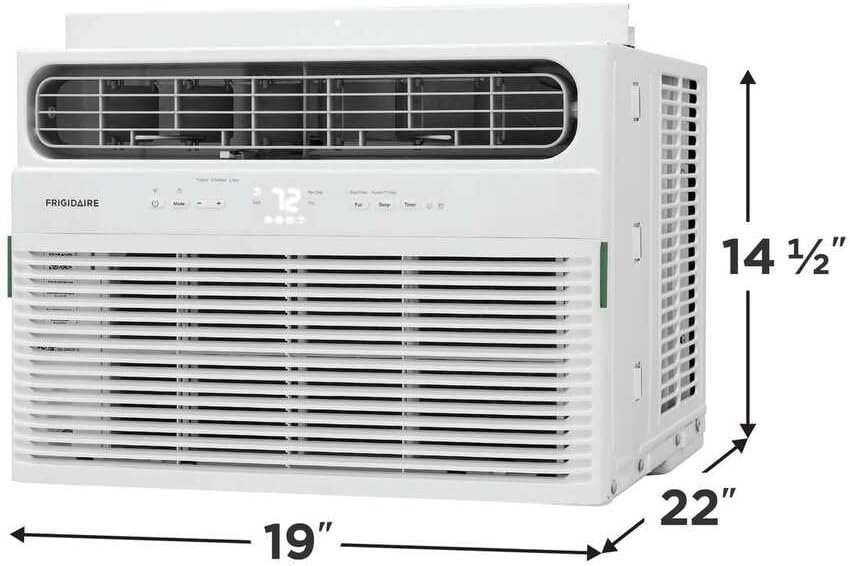 Frigidaire 14,300 BTU Smart Window Air Conditioner with Wi-Fi, Cools Up to 700 Sq. Ft., Remote Control, Quiet Operation, Eco Mode, 3 Fan Speeds, White - Image 8