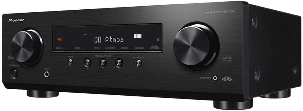 Pioneer VSX-534 Home Audio Smart AV Receiver 5.2-Ch HDR10, Dolby Vision, Atmos and Virtual Enabled with 4K and Bluetooth - Image 2