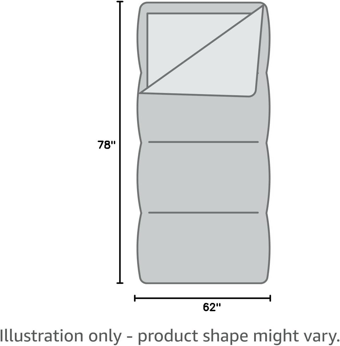 Retrospec Dream Sleeping Bag - 5, 15, 30 Mummy for Camping, Insulated Cold Weather, Lightweight Stuff Sack, Water-Resistant, Adjustable Draw Cords, Adult - Image 9