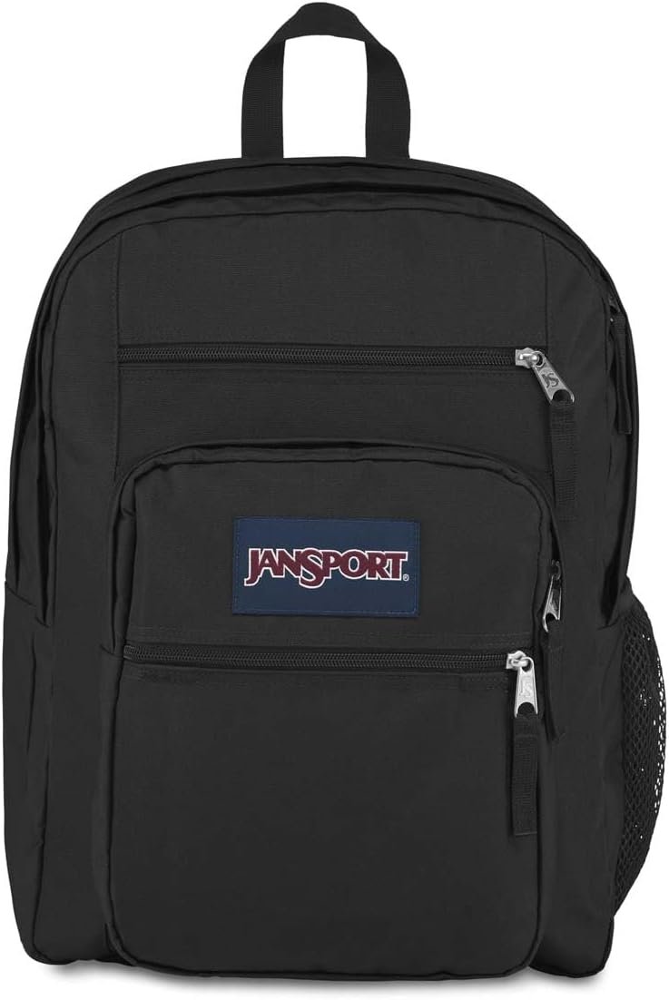 JanSport Laptop Backpack - Computer Bag with 2 Compartments, Ergonomic Shoulder Straps, 15” Laptop Sleeve, Haul Handle - Black - Image 2