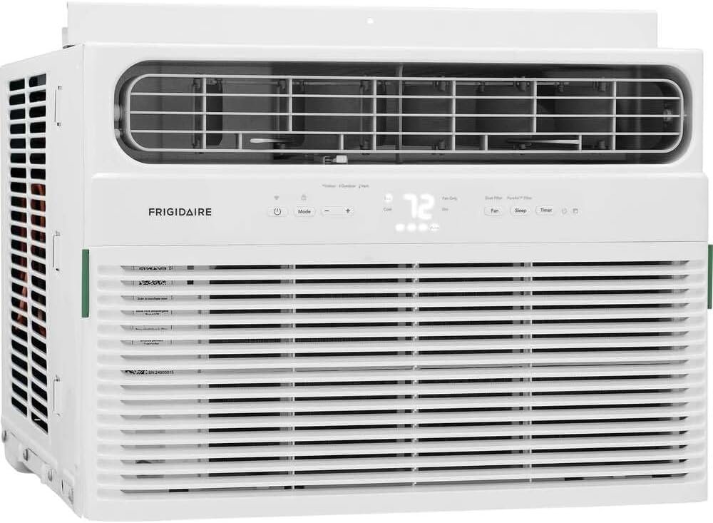 Frigidaire 14,300 BTU Smart Window Air Conditioner with Wi-Fi, Cools Up to 700 Sq. Ft., Remote Control, Quiet Operation, Eco Mode, 3 Fan Speeds, White - Image 4