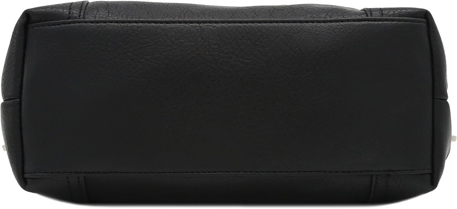 Hobo Shoulder Bag with Big Snap Hook Hardware - Image 5