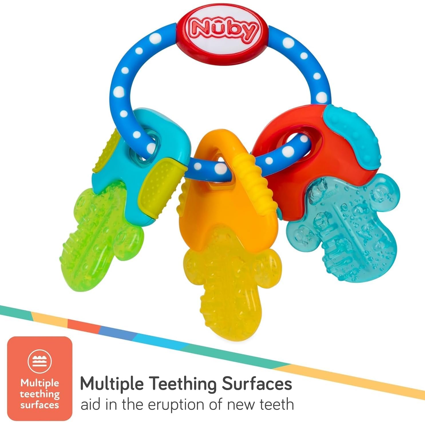 Nuby Ice Gel Teether Keys - Image 5