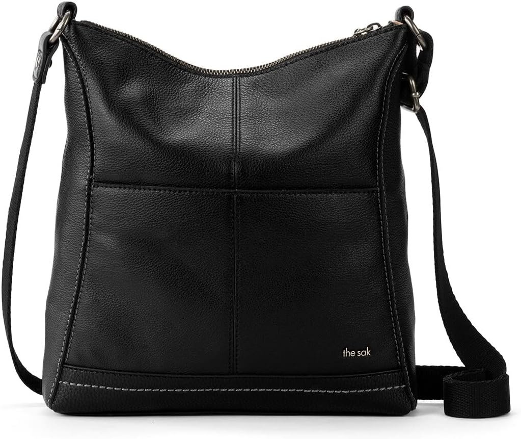 The Sak Lucia Crossbody Bag in Leather, Convertible Purse with Adjustable Strap - Image 8