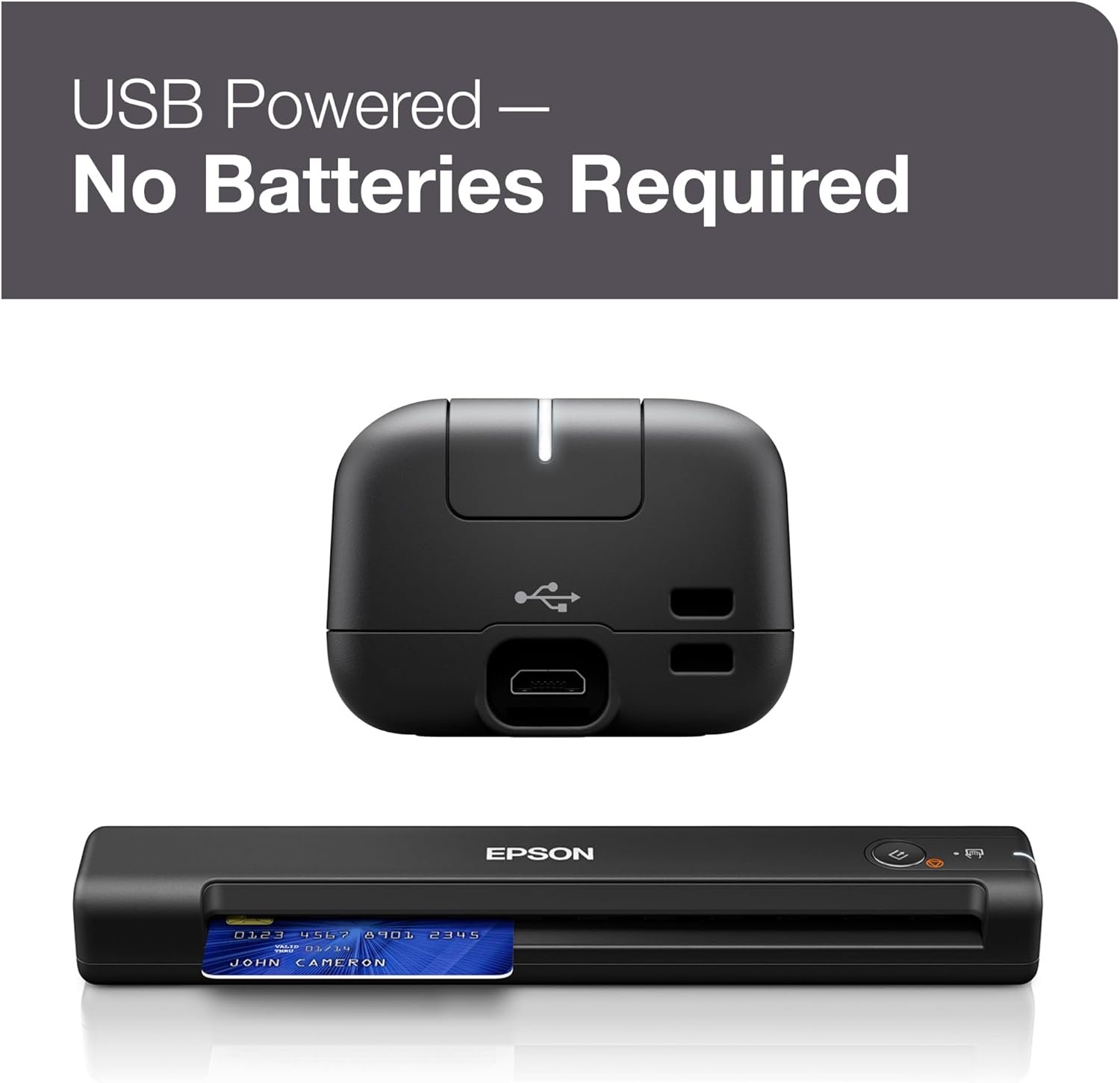 Epson WorkForce ES-50 Portable Sheet-Fed Document Scanner for PC and Mac - Image 6