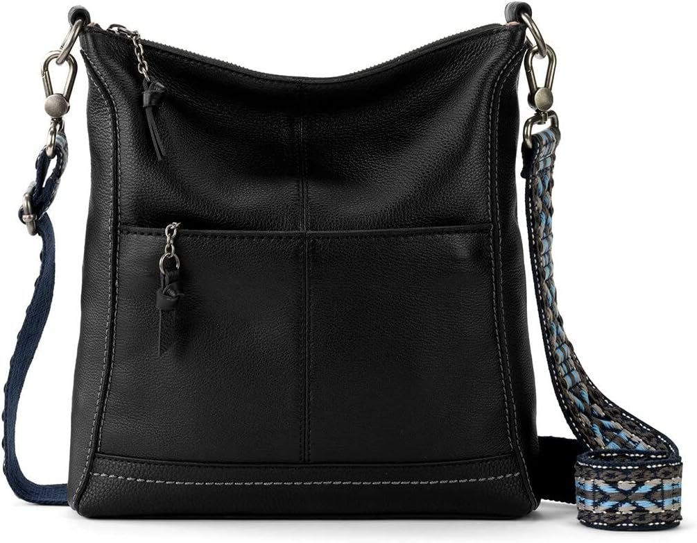 The Sak Lucia Crossbody Bag in Leather, Convertible Purse with Adjustable Strap - Image 7