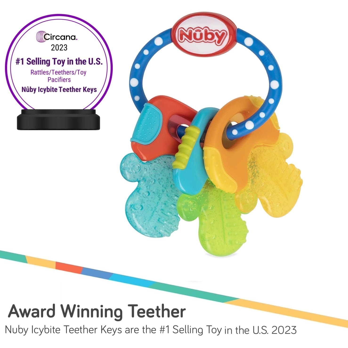 Nuby Ice Gel Teether Keys - Image 4