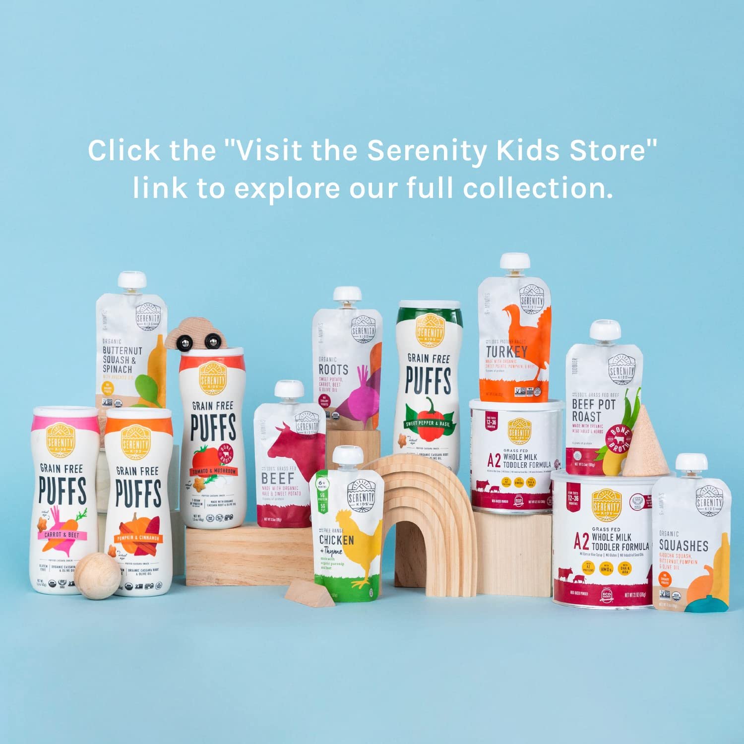 Serenity Kids 6+ Months Certified Organic Baby Food Pouches Veggie Puree - No Sugary Fruits/Added Sugar - Allergen Free - 3.5 Ounce BPA-Free Bag - Variety Pack - Baby Food Veggies Puree - 8 Count - Image 9
