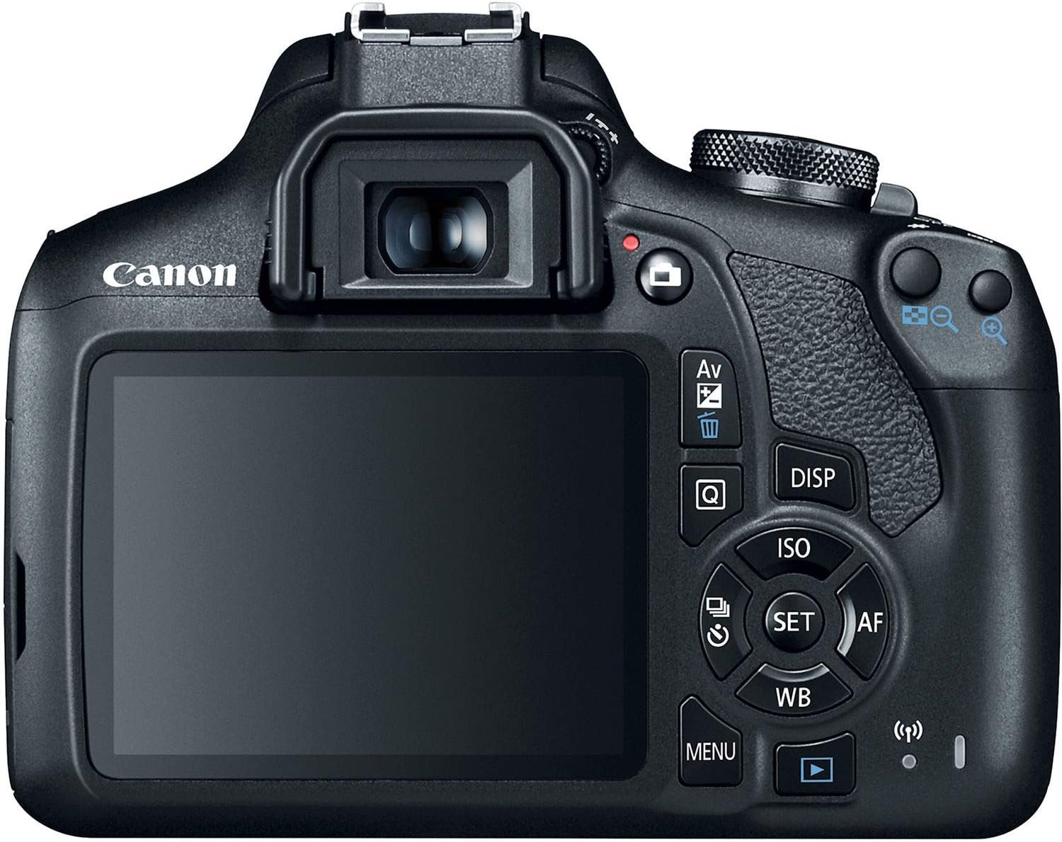 Canon EOS Rebel T7 DSLR Camera|2 Lens Kit with EF18-55mm + EF 75-300mm Lens, Black - Image 3