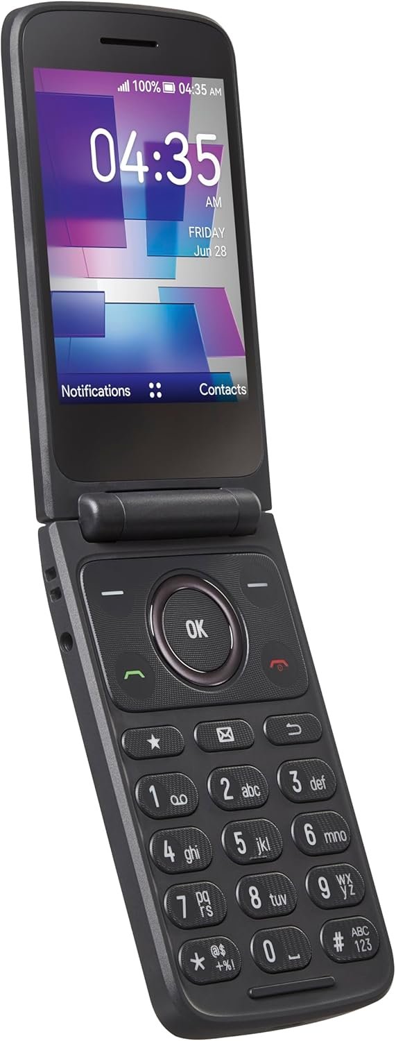 Tracfone| TCL FLIP 3 | Locked| 13GB | 1850mAh Battery |5MP Video Capable Camera| Stone Gray - Image 7