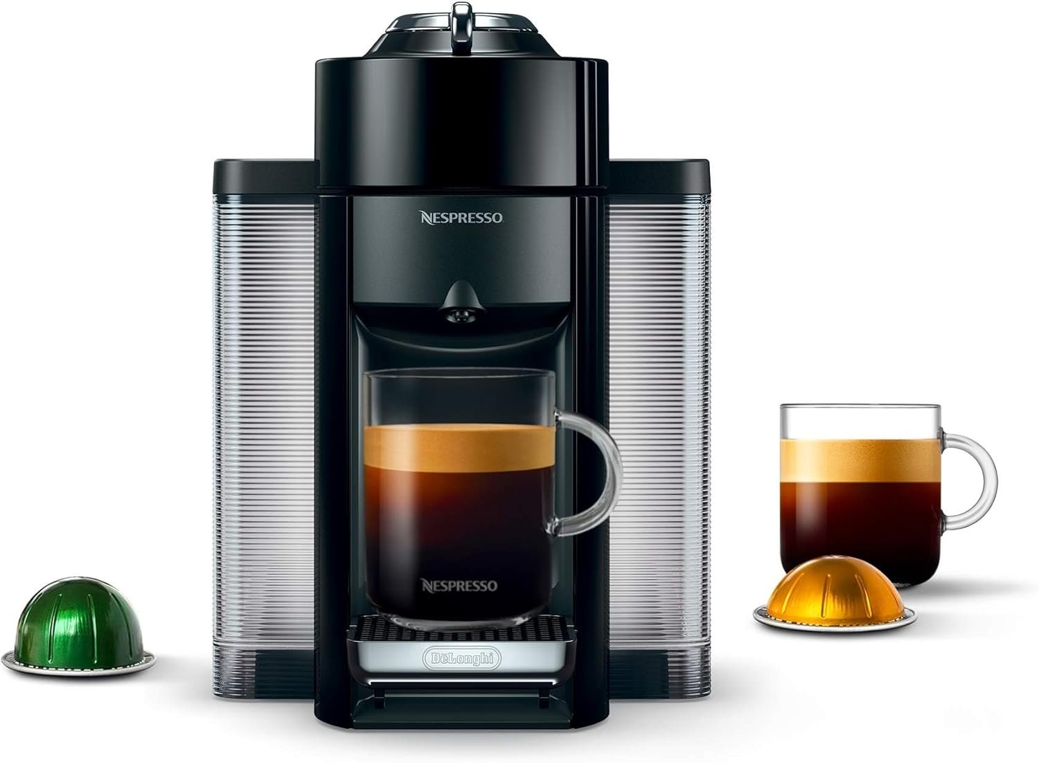 Nespresso Vertuo Coffee and Espresso Machine by De'Longhi, Piano Black - Image 2
