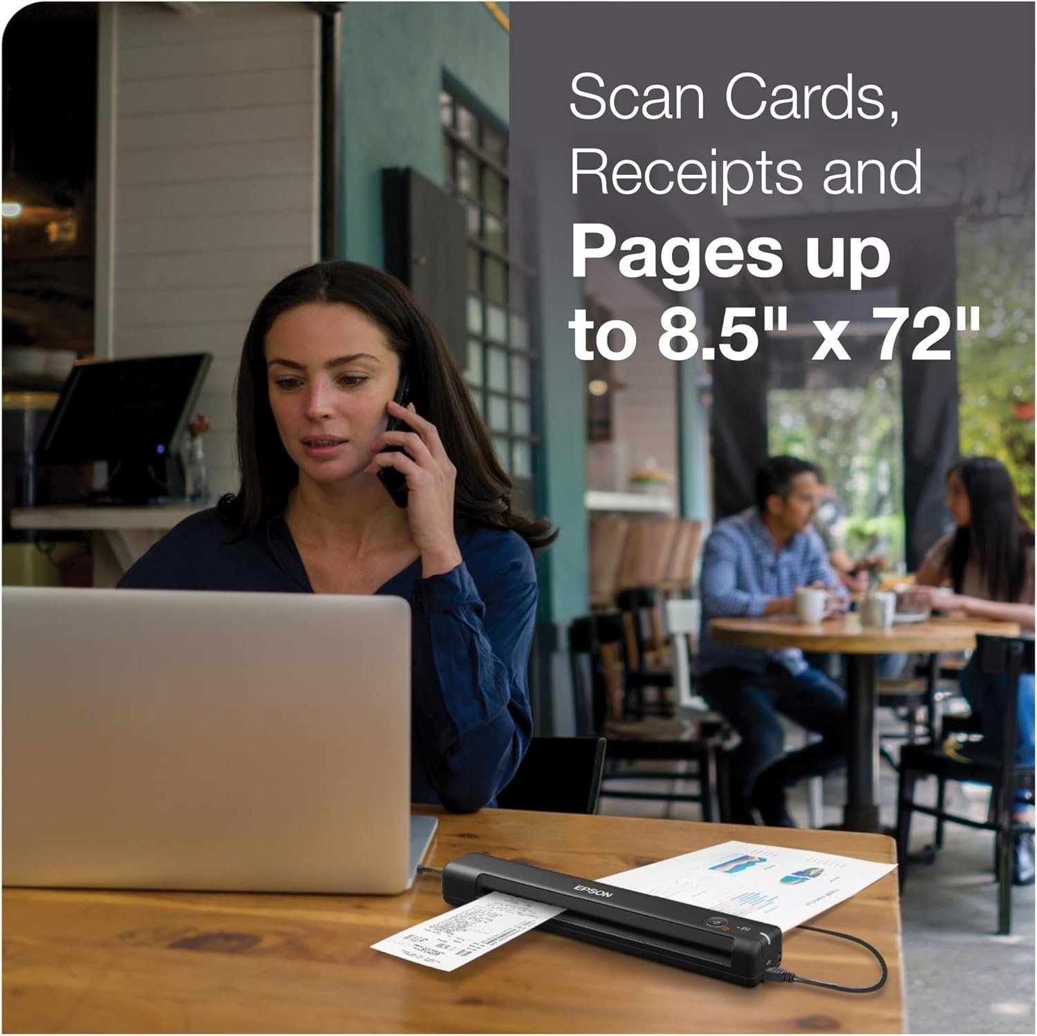 Epson WorkForce ES-50 Portable Sheet-Fed Document Scanner for PC and Mac - Image 4