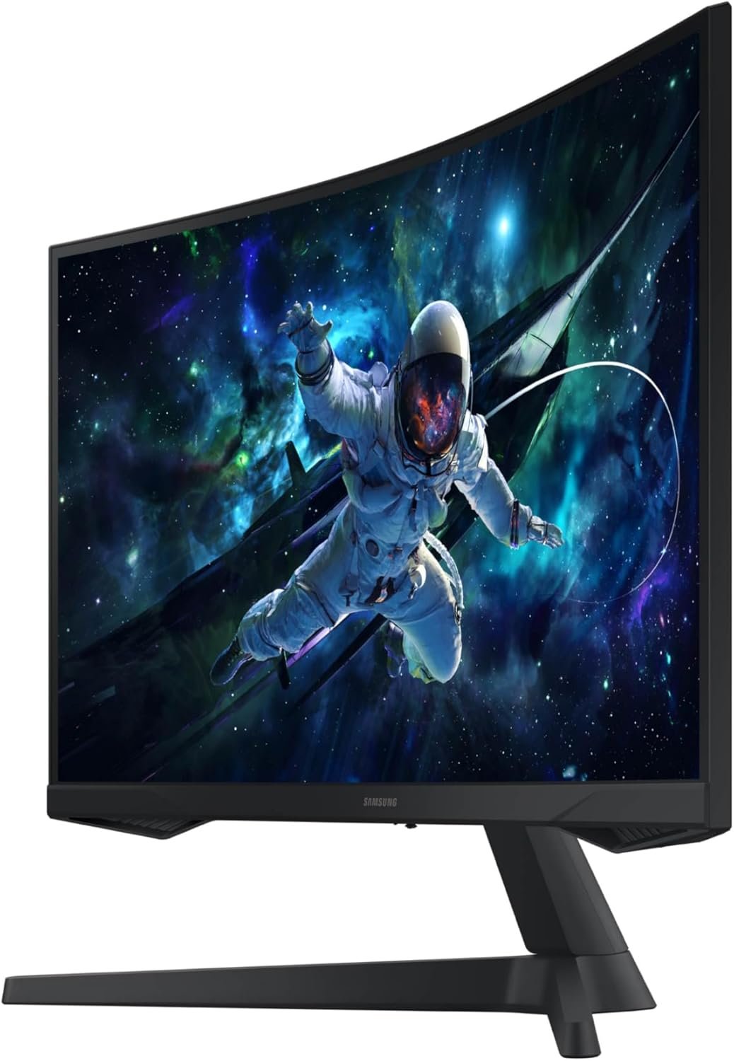 SAMSUNG 32” Odyssey G55C Series QHD 1000R Curved Gaming Monitor, 1ms(MPRT), HDR10, 165Hz, AMD Radeon FreeSync, Eye Care, Glare Free, Sharp Resolution LS32CG550ENXZA, 2024 - Image 11