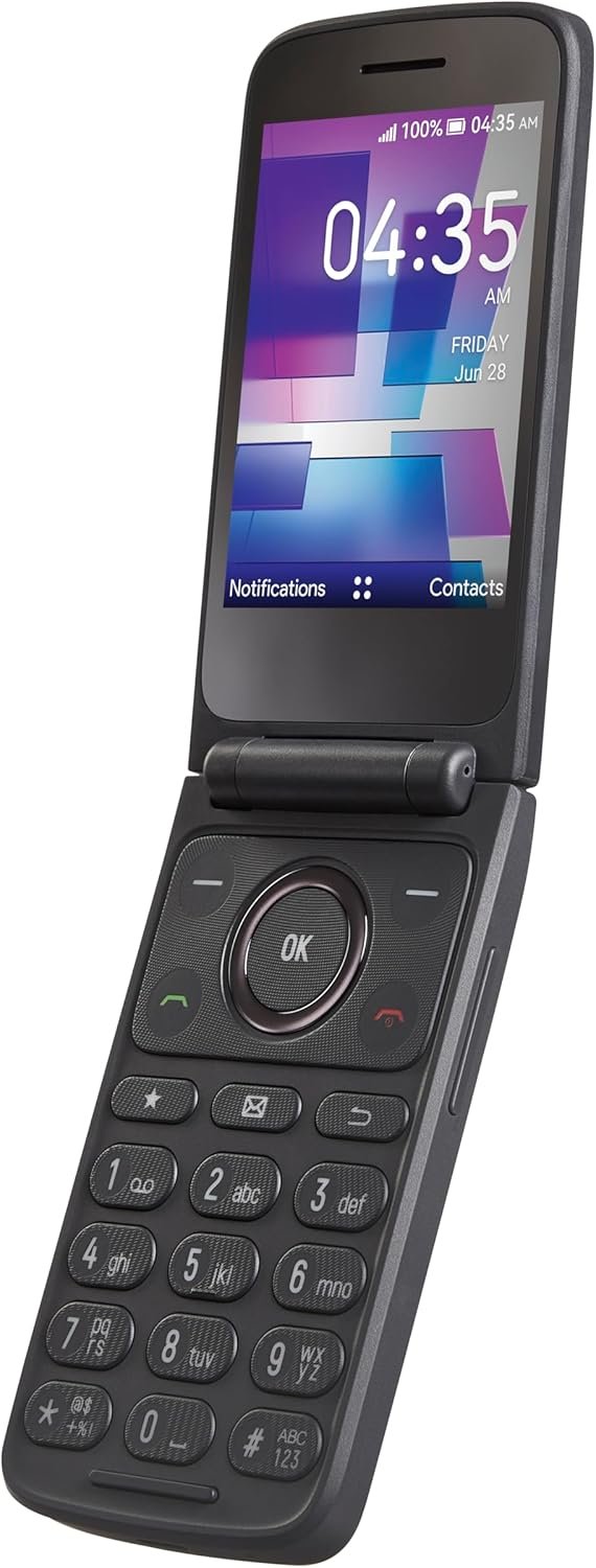 Tracfone| TCL FLIP 3 | Locked| 13GB | 1850mAh Battery |5MP Video Capable Camera| Stone Gray - Image 9