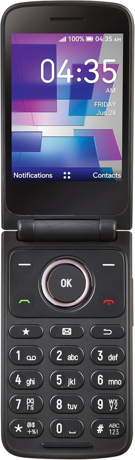 Tracfone| TCL FLIP 3 | Locked| 13GB | 1850mAh Battery |5MP Video Capable Camera| Stone Gray - Image 2