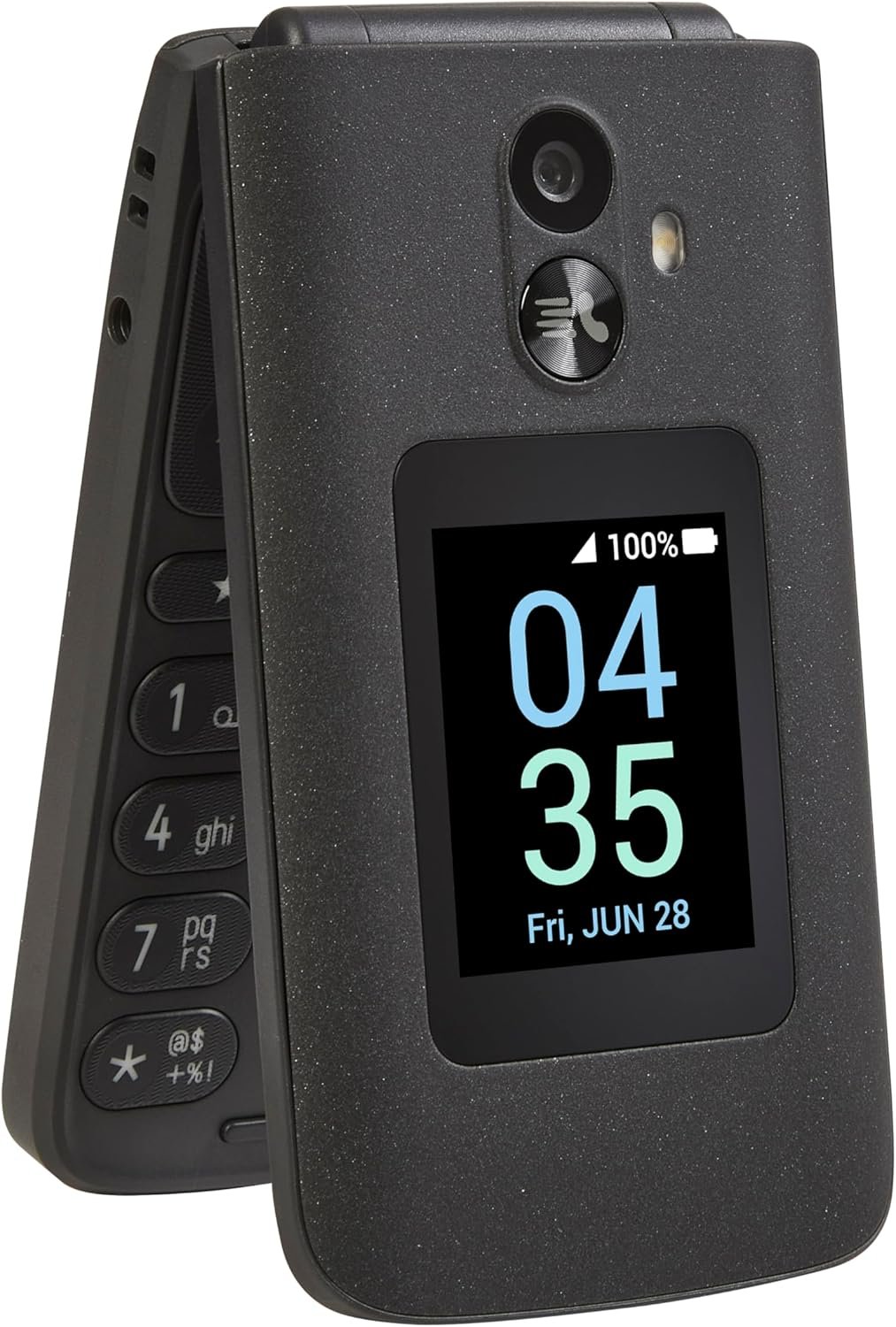 Tracfone| TCL FLIP 3 | Locked| 13GB | 1850mAh Battery |5MP Video Capable Camera| Stone Gray - Image 4