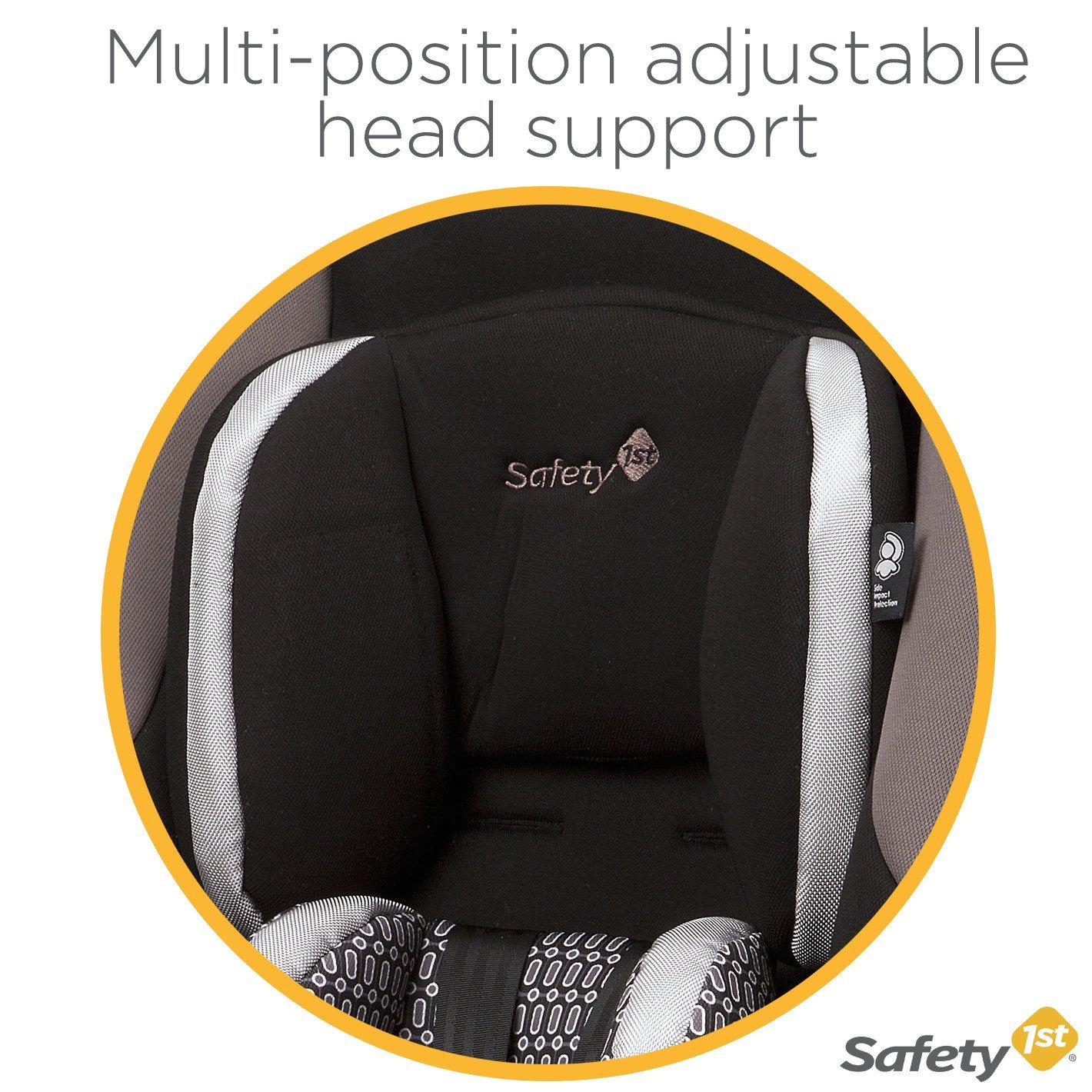 Safety 1st Guide Convertible Car Seat, Fits 3 Across, Forward Facing and Rear Facing, Chambers - Image 4