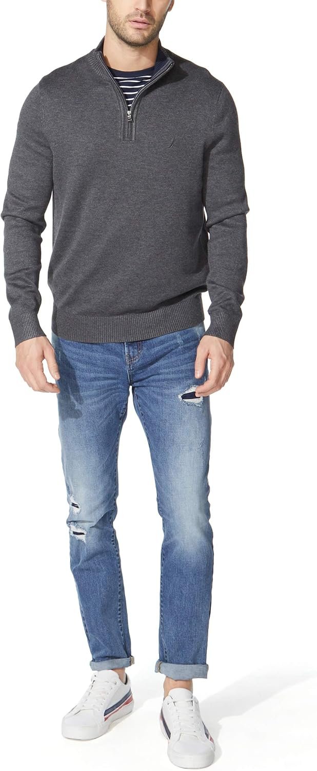 Nautica Men's Quarter-Zip Sweater - Image 3