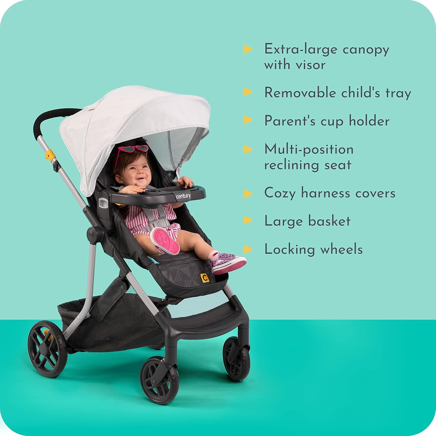 Century™ Swap On™ Modular Stroller - Image 7