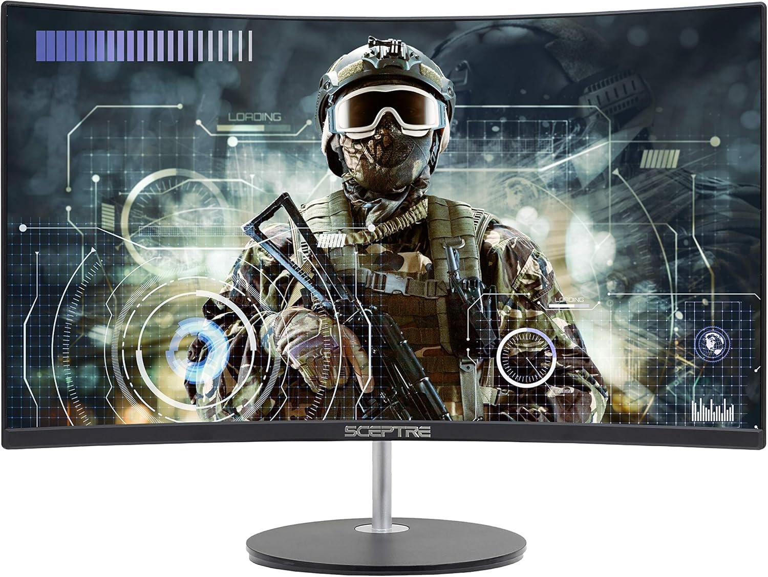Sceptre Curved 24-inch Gaming Monitor 1080p R1500 98% sRGB HDMI x2 VGA Build-in Speakers, VESA Wall Mount Machine Black (C248W-1920RN Series) - Image 10