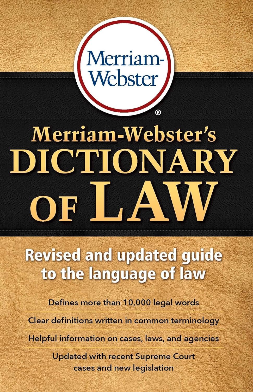 Merriam-Webster's Dictionary of Law, Newest Edition, Trade Paperback - Image 2
