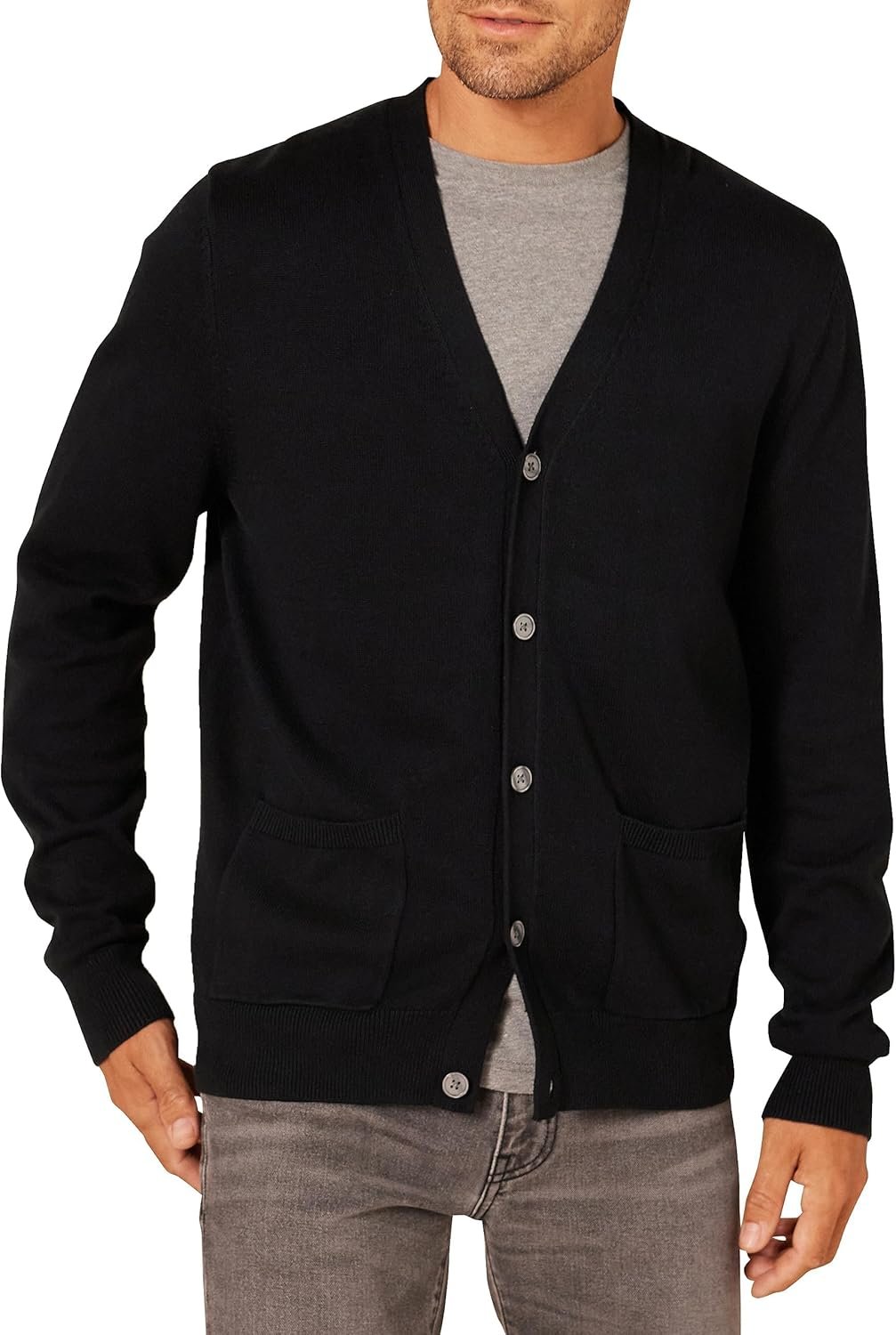 Amazon Essentials Men's Cotton Cardigan Sweater - Image 2