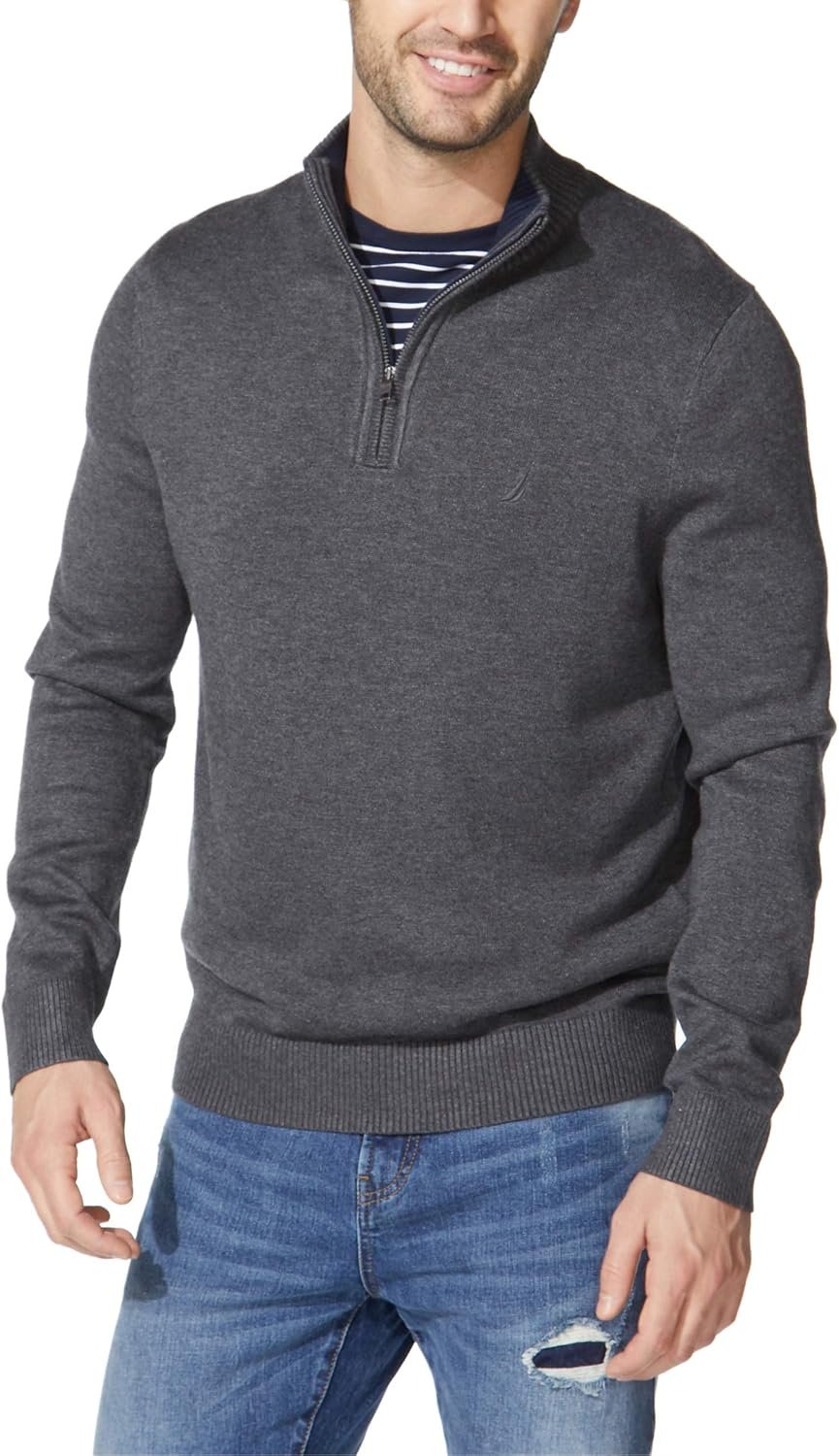 Nautica Men's Quarter-Zip Sweater - Image 2