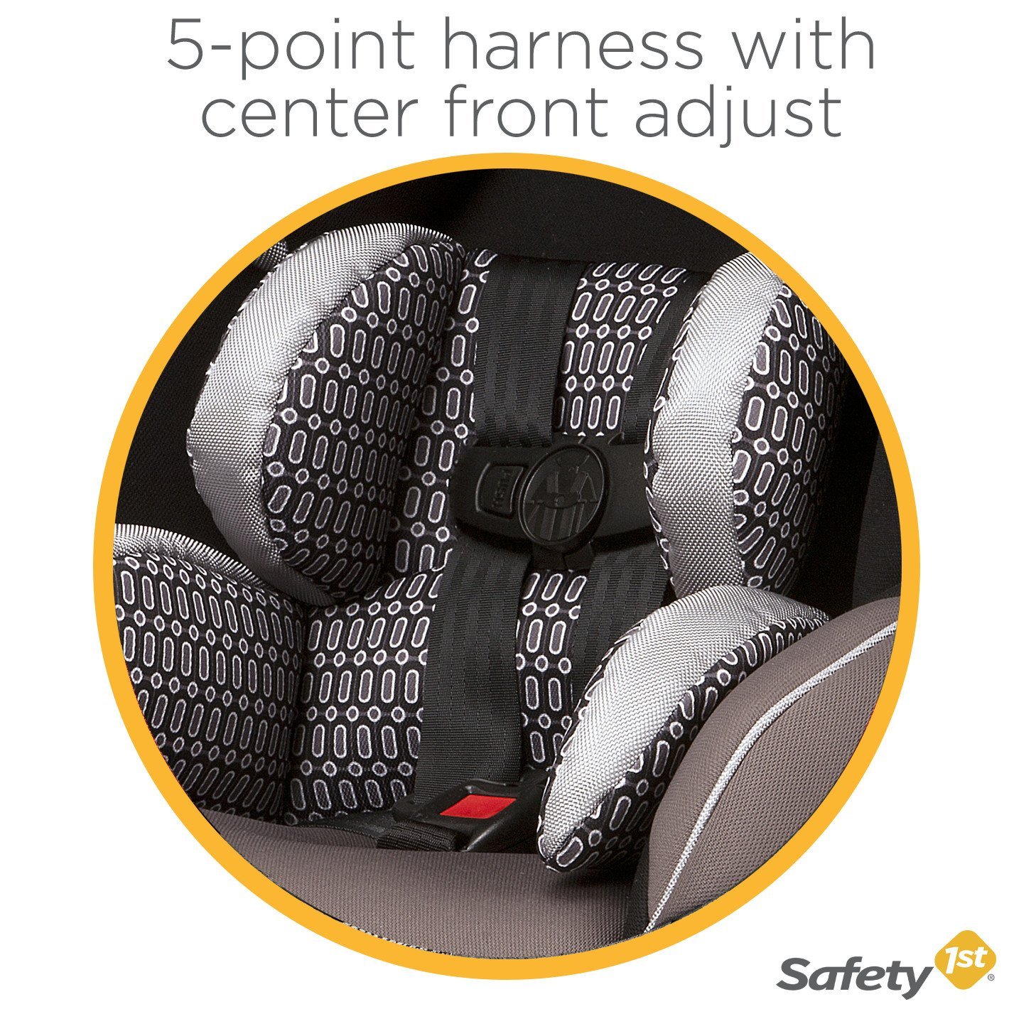 Safety 1st Guide Convertible Car Seat, Fits 3 Across, Forward Facing and Rear Facing, Chambers - Image 5