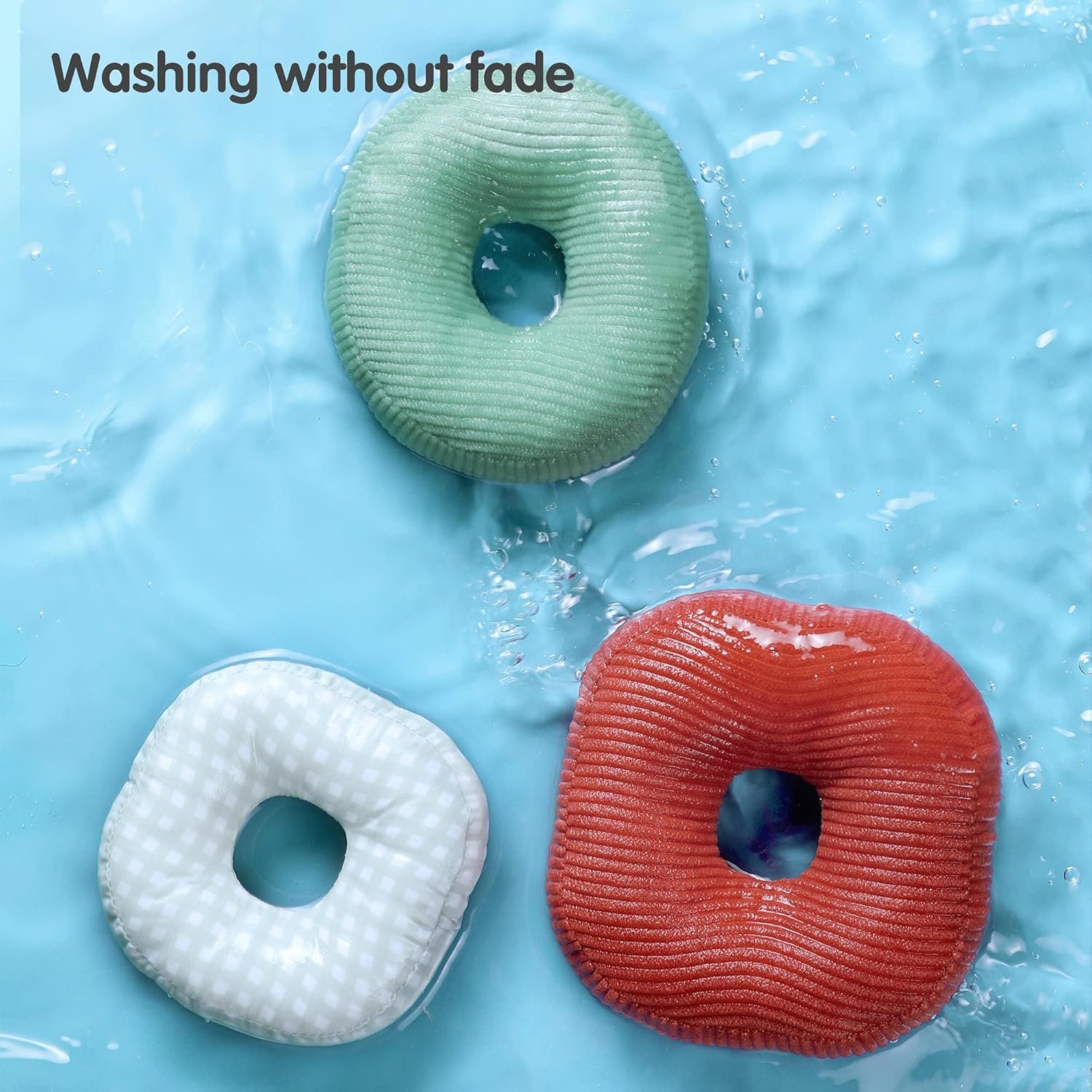 TUMAMA Plush Stacking Rattles Baby Toy Giraffe Stacks of Circles STEM Montessori Toy Baby Shower Deer Woodland Stuffed Animals Gift for 3 6 9 12 18 Months 1 Year Olds Infant Toddler Boy Girl - Image 6