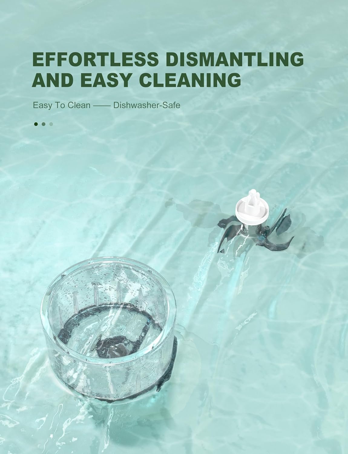 Auto Baby Food Maker, Glass Baby Food Mills, Baby Blender & Steamer and Puree Maker with Auto Cooking, Easy Cleaning, Dishwasher Safe, Cook at Home, Touch Screen Control - Image 7