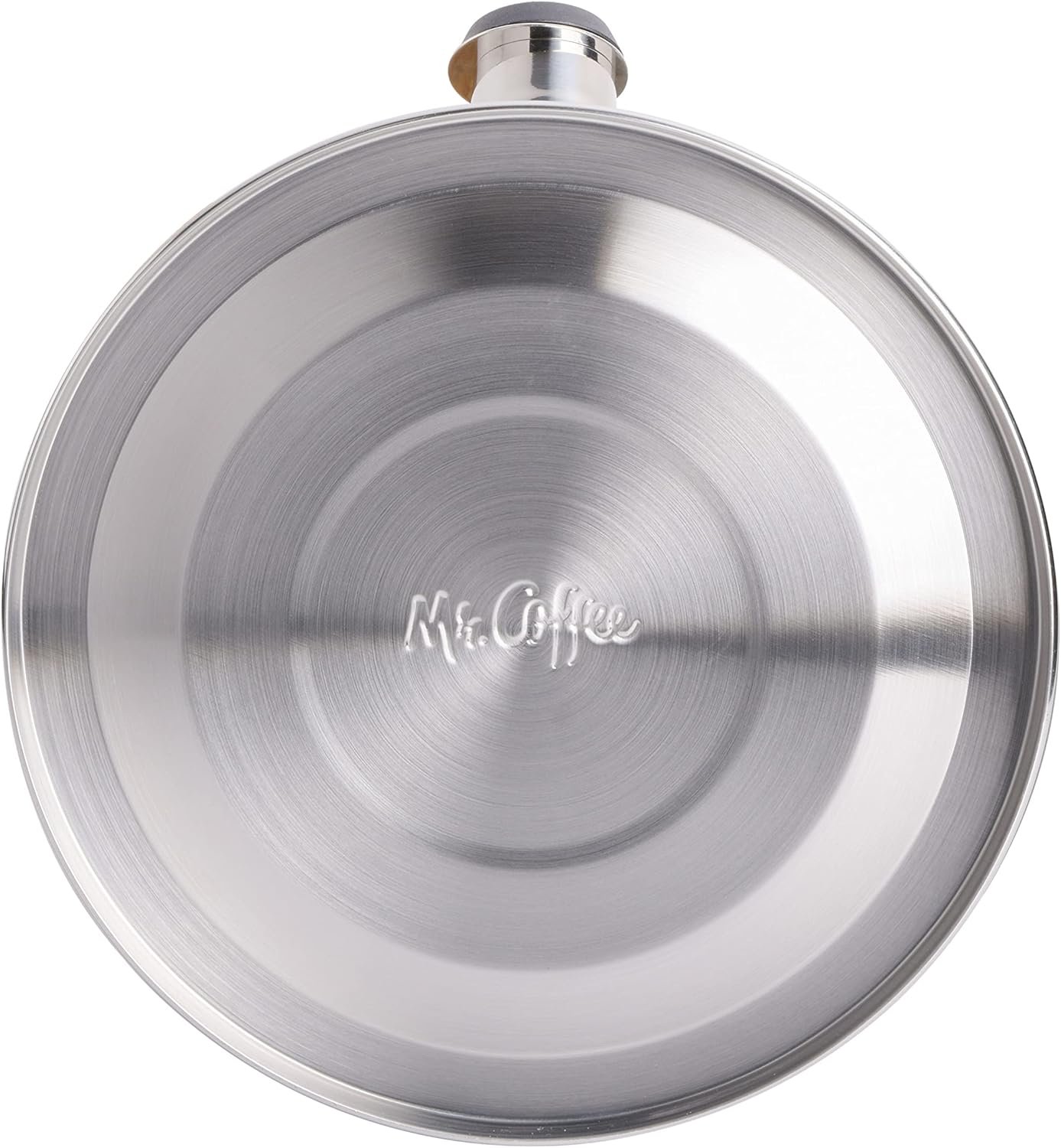 Mr. Coffee Flintshire Stainless Steel Whistling Tea Kettle, 1.75-Quart, Brushed Satin - Image 8