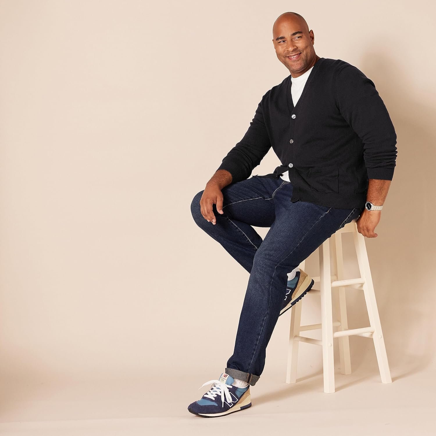 Amazon Essentials Men's Cotton Cardigan Sweater - Image 9