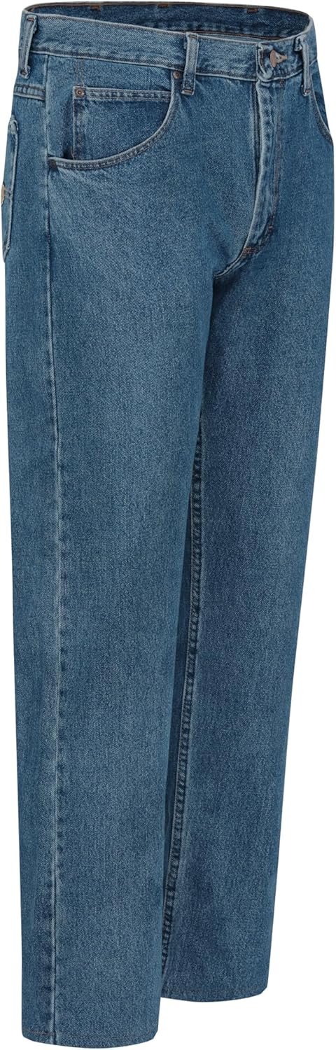 Red Kap Men's Relaxed Fit Jean - Image 7