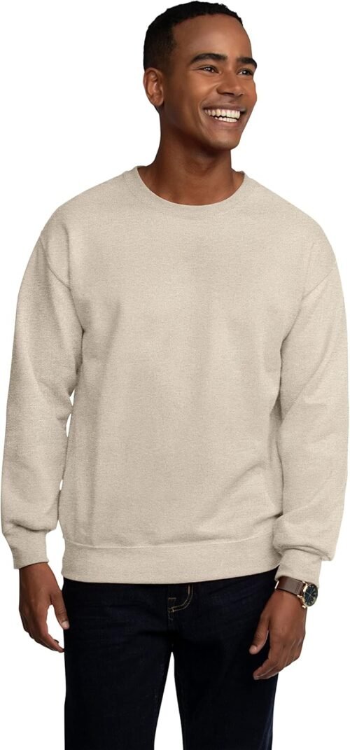 Fruit of the Loom Men’s Moisture Wicking Eversoft Fleece Sweatshirt
