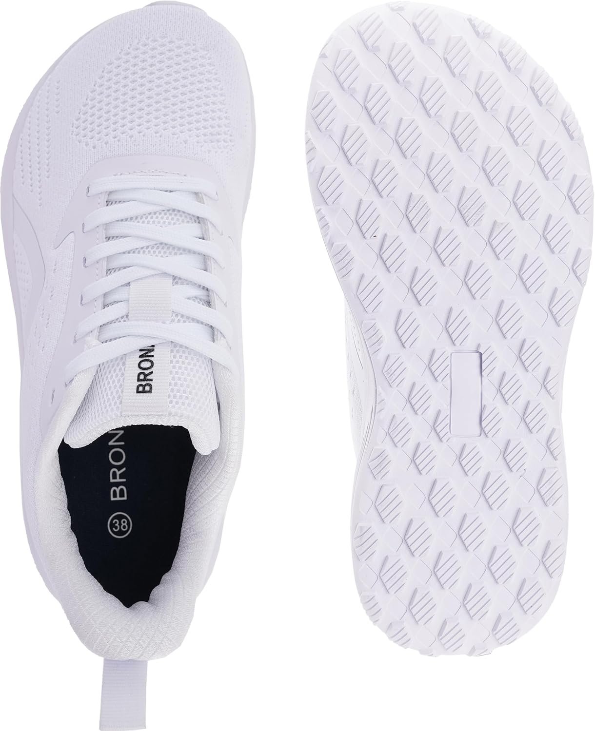 BRONAX Women's Wide Toe Box Road Running Shoes | Wide Athletic Tennis Sneakers with Rubber Outsole - Image 3