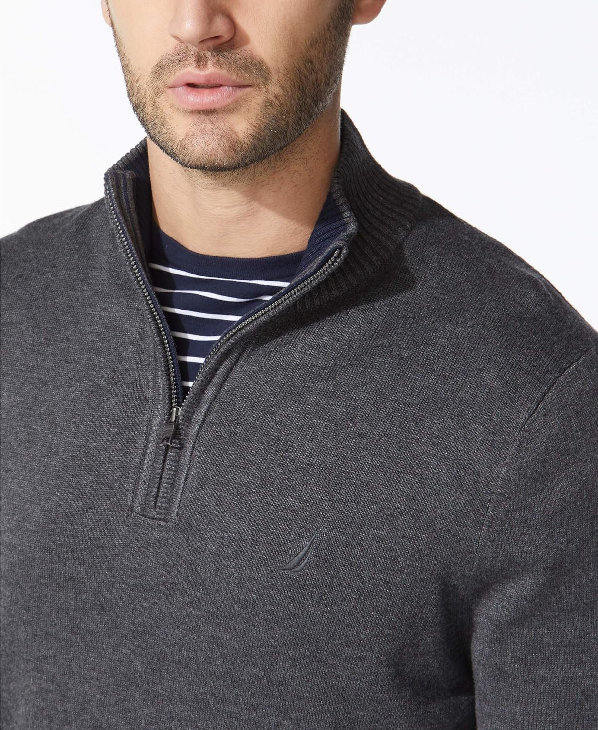 Nautica Men's Quarter-Zip Sweater - Image 5