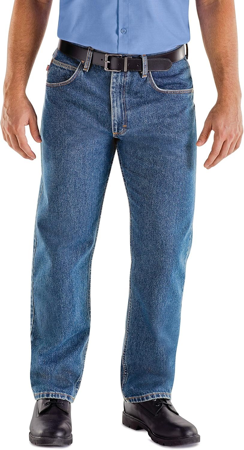 Red Kap Men's Relaxed Fit Jean - Image 2