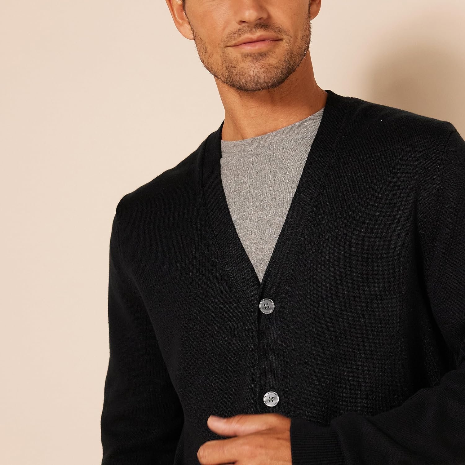 Amazon Essentials Men's Cotton Cardigan Sweater - Image 5