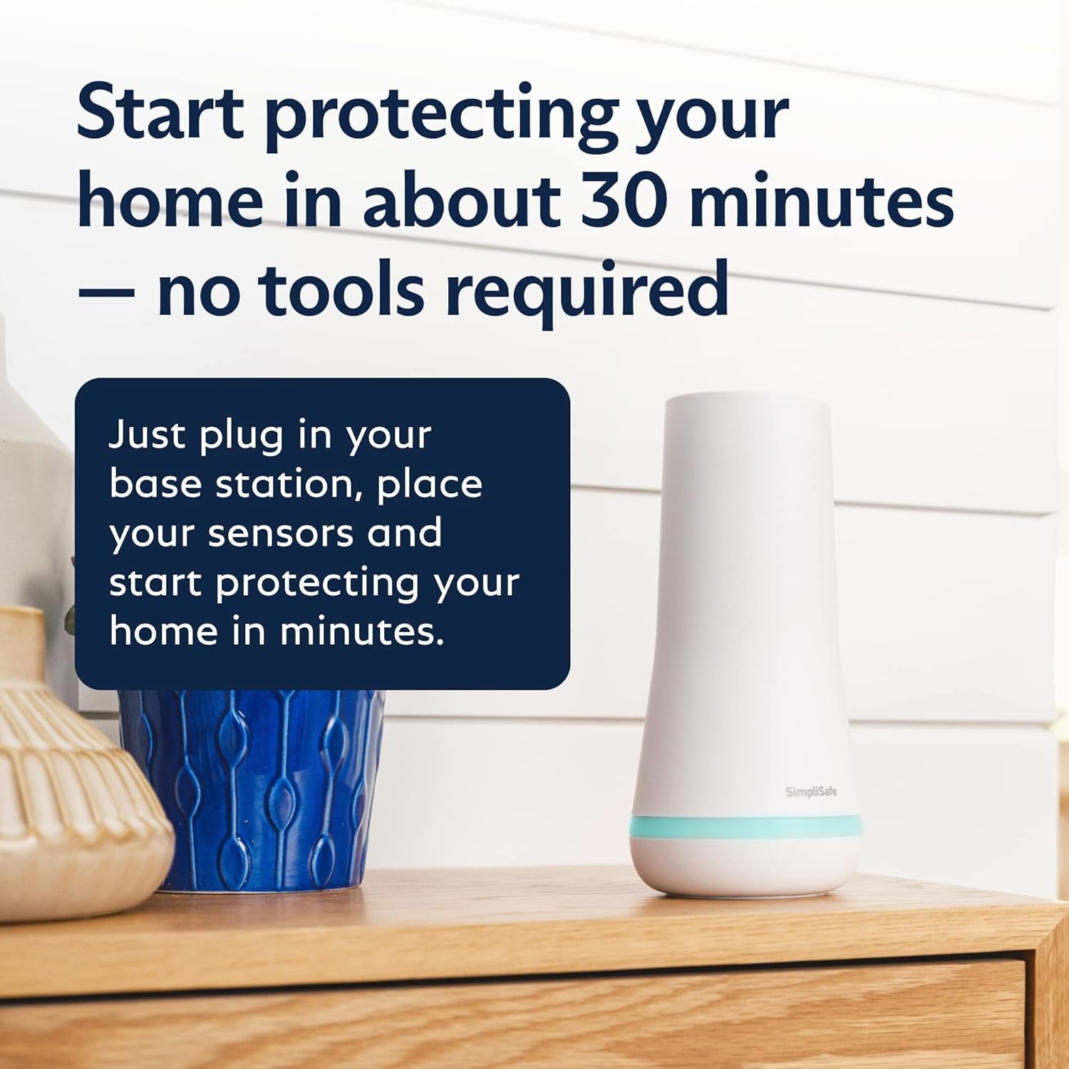 SimpliSafe 7 Piece Wireless Outdoor Camera Home Security System - Optional 24/7 Professional Monitoring - No Contract - Compatible with Alexa and Google Assistant - Image 3
