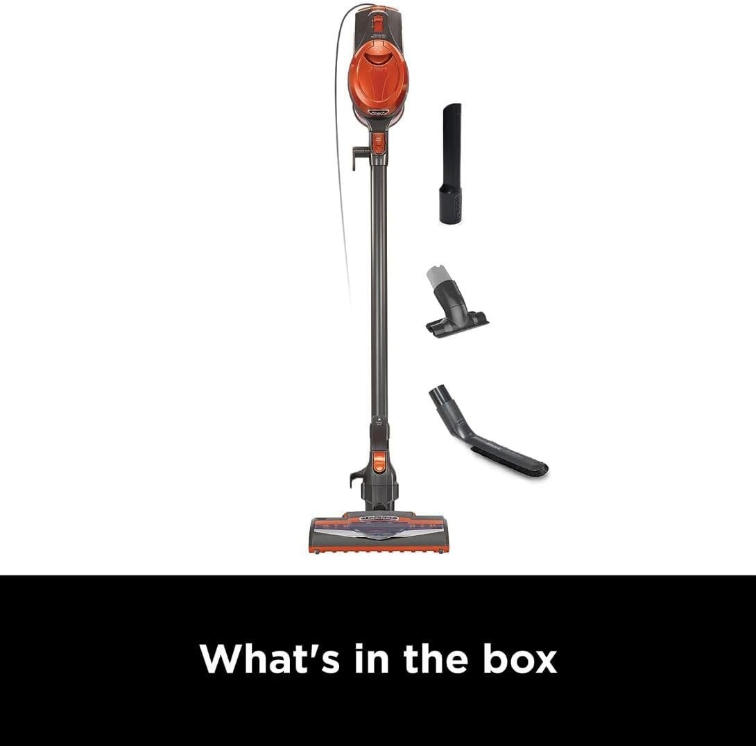 Shark Rocket Ultra-Light Corded Bagless Vacuum for Carpet and Hard Floor Cleaning with Swivel Steering (HV301), Gray/Orange - Image 12