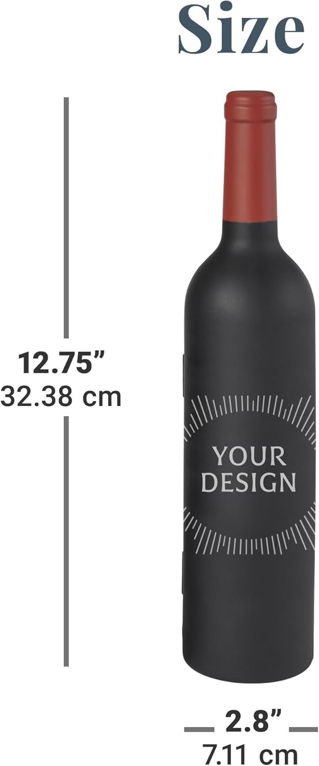 Let's Make Memories Personalized 5-Piece Wine Tool Set - Wine Bottle Opener - Bar Accessory - Image 6