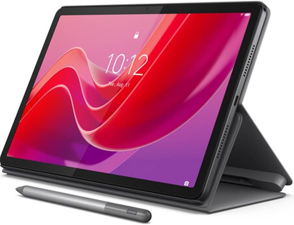 Lenovo Tab M11, 11” Display, MediaTek Helio G88 Octa-Core, 4GB RAM, 128GB SSD, 1920x1200 px, Ambient Light-Sensor, 10 Hour Battery, Comes w/Folio Case, Luna Grey - Image 2