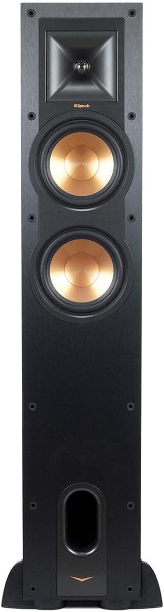Klipsch Reference R-26FA Floorstanding Speaker, Black, Pair - Image 4