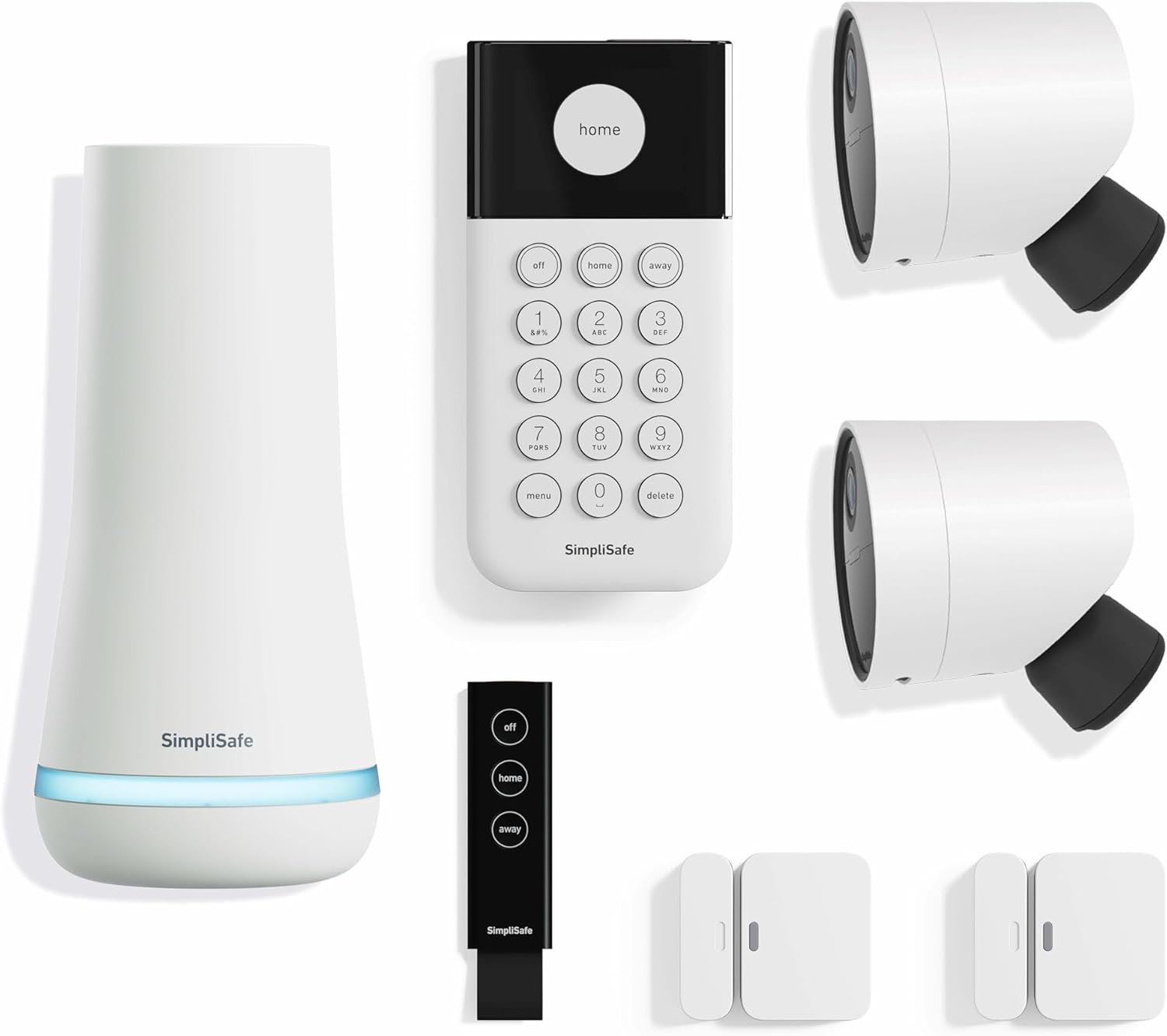 SimpliSafe 7 Piece Wireless Outdoor Camera Home Security System - Optional 24/7 Professional Monitoring - No Contract - Compatible with Alexa and Google Assistant - Image 2