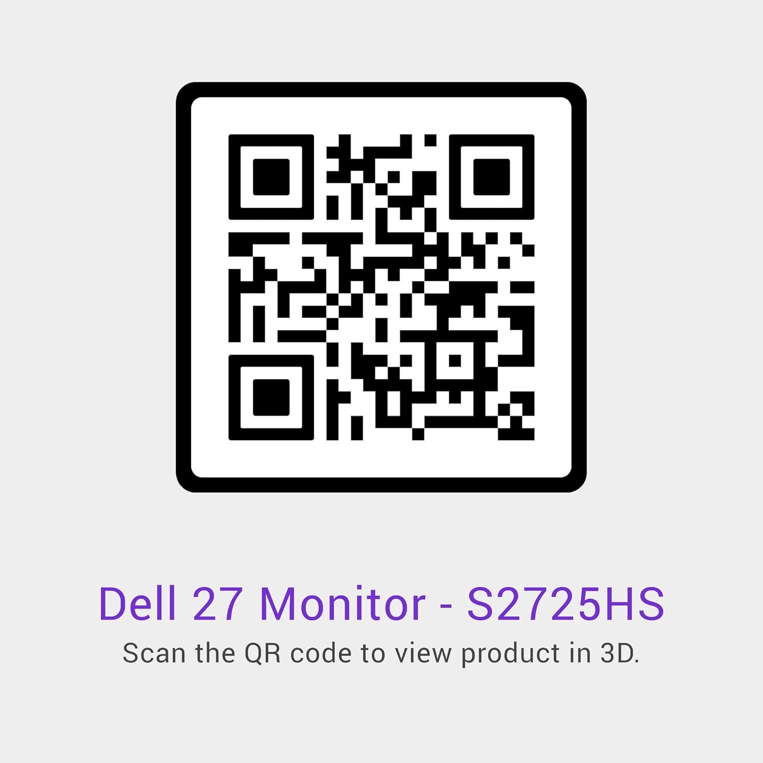 Dell S2725HS 27 Inch Monitor, FHD (1920x1080) Display, 100Hz Refresh Rate, 1500:1 Contrast Ratio, TÜV Rheinland Eye Comfort 4 Star, Integrated 2x5W Speaker, Height/Tilt/Swivel/Pivot- Ash White Color - Image 6