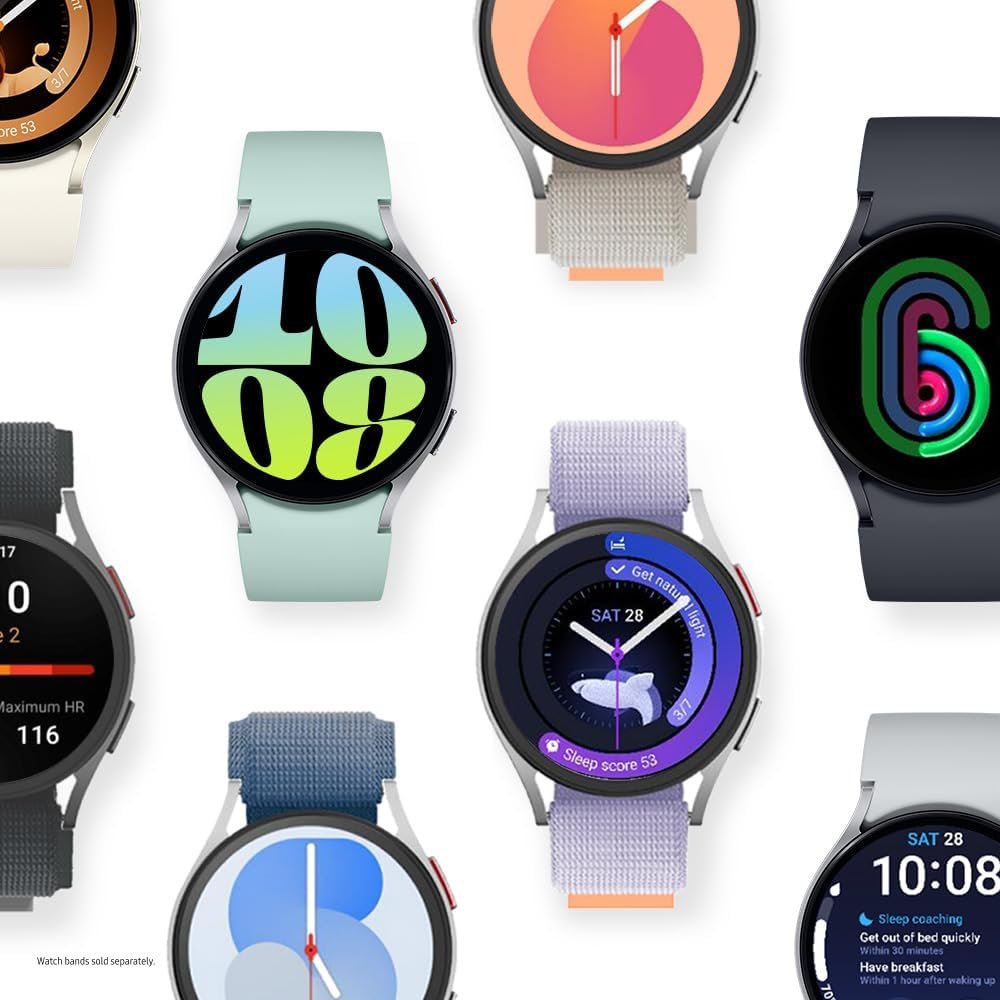 Samsung Galaxy Watch 6 44mm Bluetooth Smartwatch, Fitness Tracker, Personalized HR Zones, Advanced Sleep Coaching, Heart Monitor, BIA Sensor, Health Wellness Insights, Big Screen, US Version, Graphite - Image 12