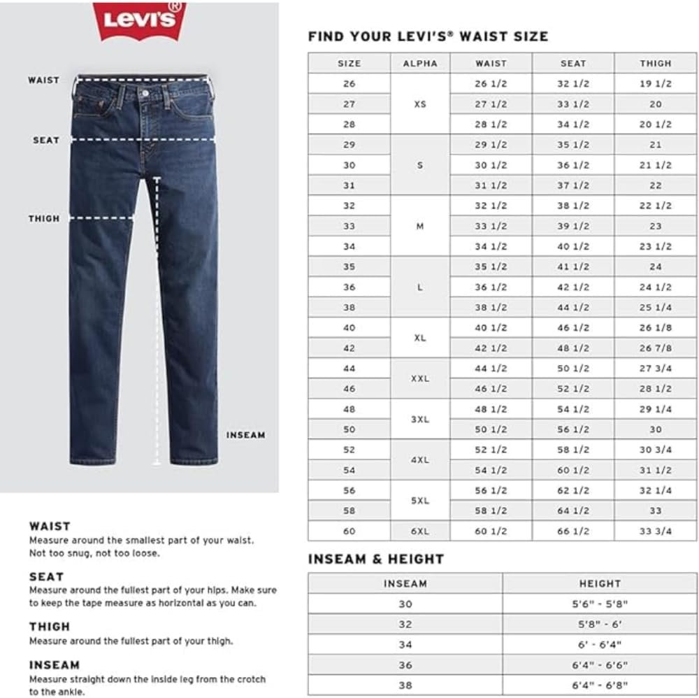 Levi's Men's 514 Straight Fit Cut Jeans (Also available in Big & Tall) - Image 5